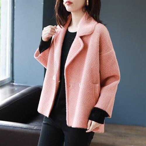 PPLMHU Women's Short Trench Coats