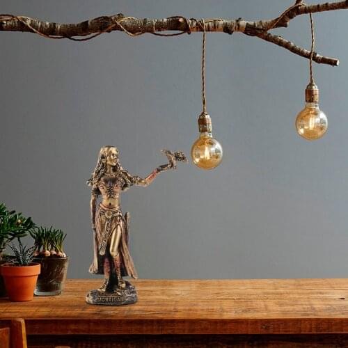 Blessed Goddess Goddess Statue Polyresin Immaculate Conception Bronze Statue for Garden CeItic goddess statues for altar