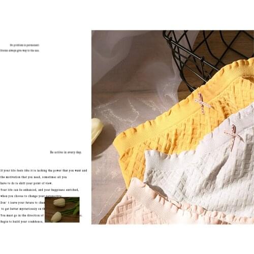 Giorgio Morandi, new ladies underwear, mid-waist, stomach-warming, beehive, seamless Panties, womens crotchless briefs T1907