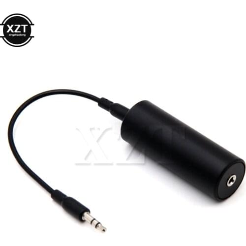 1pcs 3.5mm jack Audio Cable Ground Loop Noise Isolator for Car Audio System Home Stereo Eliminate Buzzing Noise Cancelling M/F