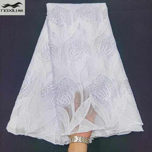 Madison 2020 Newest Jacquard Lace Fabric High Quality Brocade Lace for Bridal Materials Nigerian Brocade Fabric For Wedding