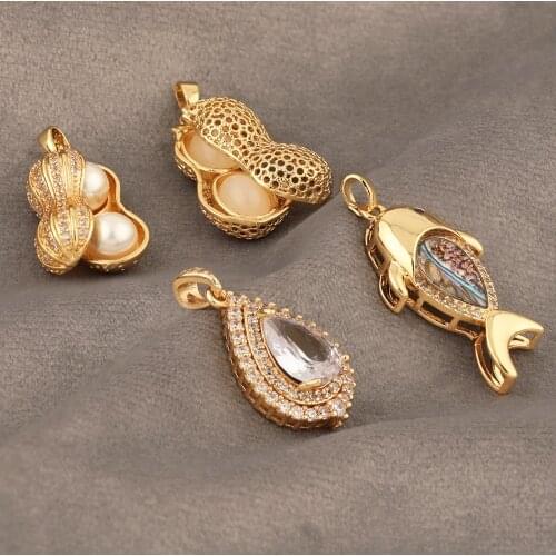 HAOSAW 2Pcs Jewelry Accessories/Irregular Shape/DIY Making/Necklace Pendant/Jewelry Findings & Components/Hand Made/Charms