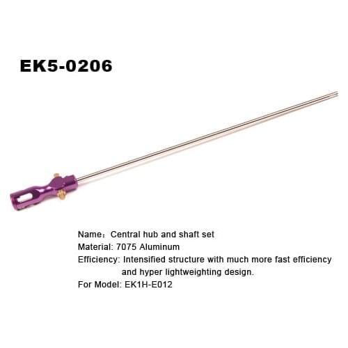 Central hub and shaft set(upper) EK5-0206