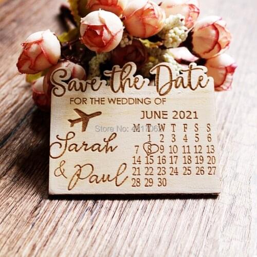 Laser Cut Calendar Save The Date Magnet, Wood Save The Date, Branch Save The Date, Custom Save The Date, Leaf