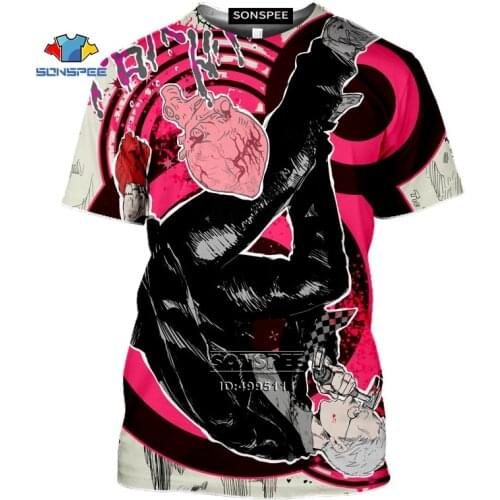 Dorohedoro Mens T-shirt 3D print Fantastic Manga Comics Tshirt Summer Harajuku Shirt Casual Kaiman Q hayashida Tops Oversized