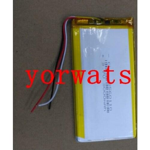 New Hot A Rechargeable Li-ion Cell 3.7V polymer lithium battery 3560110 3 three line tablet computer v703 Shang Yi N77
