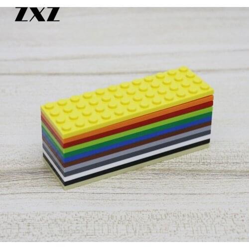 Bulk Sale 50 PIECES Plate 4X12 Short Building Blocks DIY Models Assemble MOC Model 3029 WW2 Military Blocks Accessories Parts