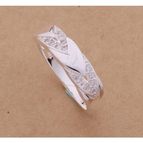 Wholesale Wedding Rings silver plated Fashion jewelry rings WR-080