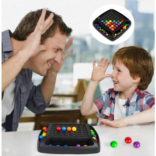 Parent-child Interactive Board Game Rainbow Ball Elimination Game Childrens toys Training the intelligence 3-6 Years Old