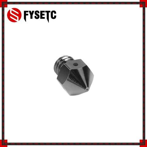 2pcs MK8 Nozzle High Temperature Hardened Steel MK8 Nozzles For 3D Printer PEI PEEK / Carbon Fiber Fila For E3D HOTEND Extruder