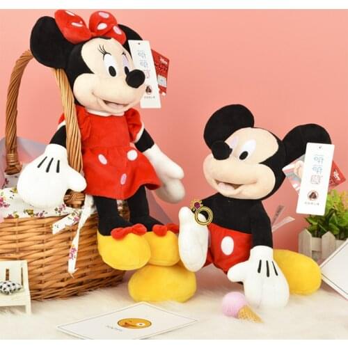 31" Mickey Mouse Clubhouse cartoon Mickey and Minnie Stuffed Plush Toys 80cm Cute Plush Toys Gifts Girlsfriend Decoration
