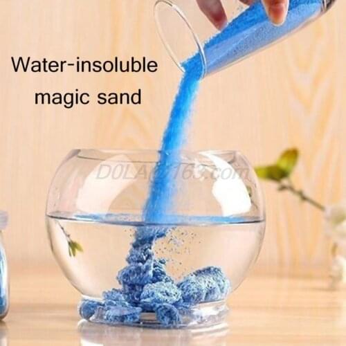 50g Not Wet Magic Sand Kids DIY Handmade Toys Non-toxic Space Sand Educational Toy for Children Gifts