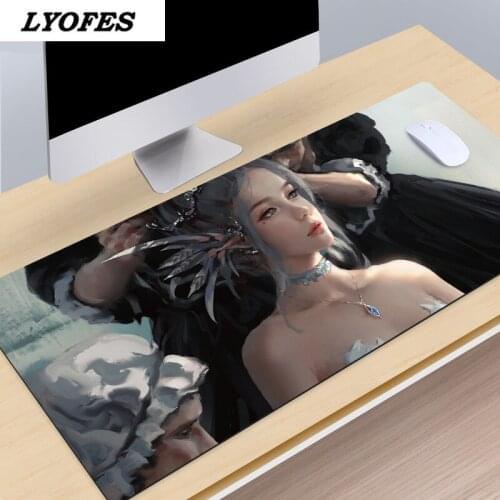 Anime Girl Mouse Pad 3D Pad To Mouse Notbook Computer Mousepad PC Gaming Padmouse Gamer Laptop 80x30cm Desk Mat Mouse Mats