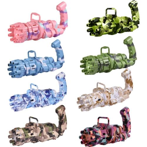 Kids Bubble Gum Machine Toys For Gatling Electric Bubble Machine Safe Automatic Blower Outdoor Kids Bubble Machine Toy