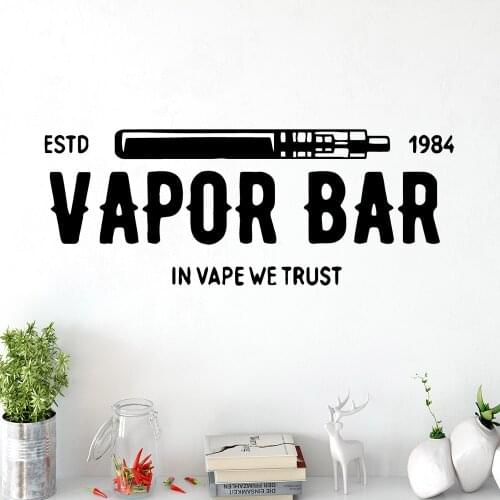 Exquisite vapor bar Wall Sticker Wall Decal Sticker Home Decor Kids Room Nature Decor Wall Decoration