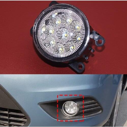 JEAZEA 1Pc Right Left Fog Light Lamp 4F9Z15200AA Fit For Acura RDX Honda CRV Ford Focus Lincoln Subaru Outback Nissan Suzukis