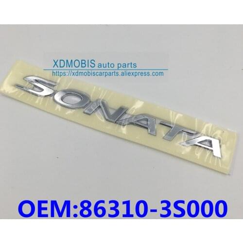 Logo Rear tail door labeling FOR Hyundai SONATA I45 2010-2014 863103S000 86310 3S000