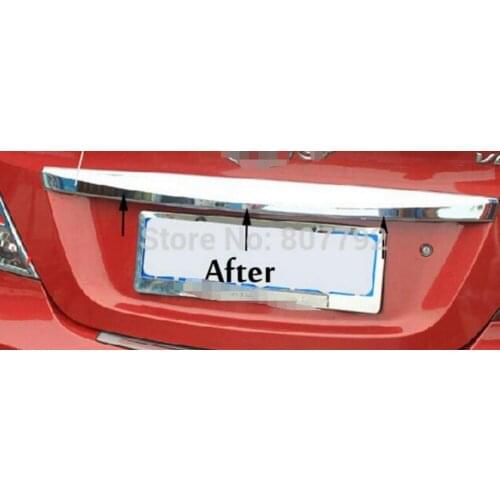 Rear Trunk Lid Cover Trim For 2010 2011 2012 2013 2014 2015 2016 for HYUNDAI SOLARIS / VERNA 4 Door
