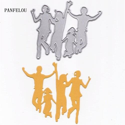 PANFELOU carnival paper die cutting dies metal craft Scrapbooking/DIY Easter Valentines Day Embossing mould cards