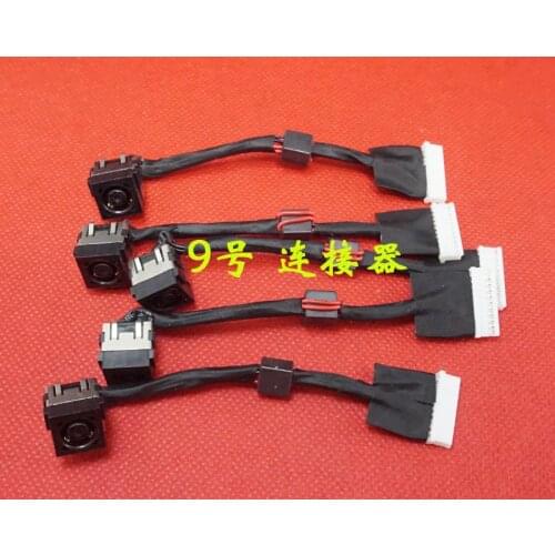 DC Power Jack with cable For Dell Alienware M17R5 M17X R5 17 R1 P18E001 laptop DC-IN Flex Cable 0R085W
