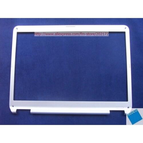 Silver 15.4" LCD Screen Front Bezel For Sony Vaio VGN-NR Series Notebook