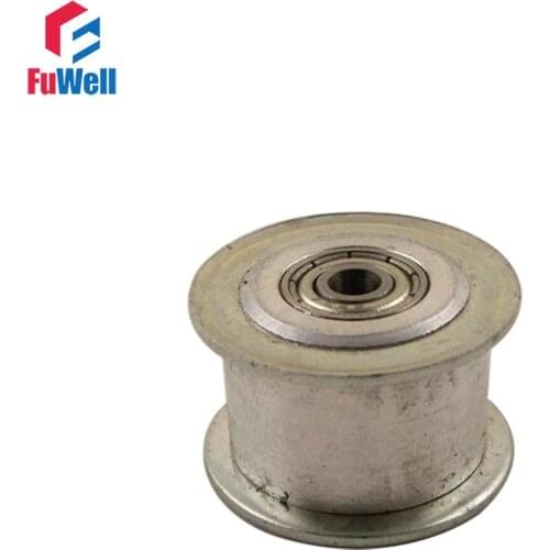 2pcs HTD 3M-40T Timing Idler Pulley 5/6/7/8/10/12/15mm Bore Idle Belt Pulley 11/16mm Belt Width Bearing Synchronous Wheel