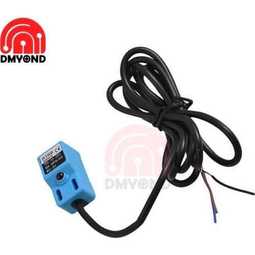 SN04-N SN04-N2 SN04-P SN04-P2 DC NPN PNP NO NC 4MM DC 10V-30V 24V SN04 Inductive Waterproof Proximity Sensor Detection Switch