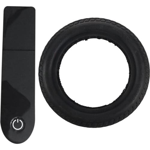 Dashboard Protection Shell BT Cover for XIAOMI MIJIA M365 & Damping Scooter Hollow Solid Tire for Xiaomi Mijia M365