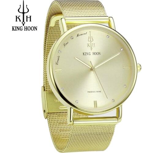Quartz Watch Women Watches KING HOON Brand Luxury New 2017 Female Clock Wrist Watch Lady Montre Femme Relogio Feminino