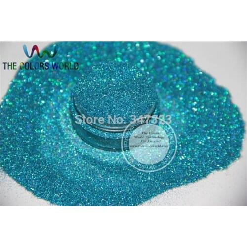 0.1mm Solvent Resistant Holographic Laser Blue color Makeup Glitter Powder Eyeshadow Face Body Cosmetic dust