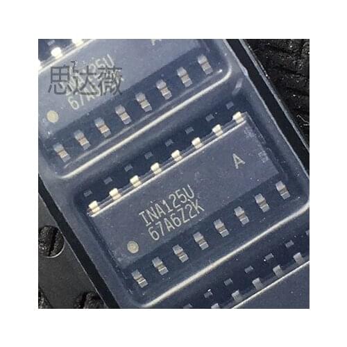 10pcs/lot INA125U INA125UA INA125 SOP16