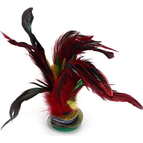 2020 Exercise Leg Muscle Strength And Body Flexibility Sport Kick Shuttlecock 15cm Chinese Traditional Sports Jianzi Toy Play