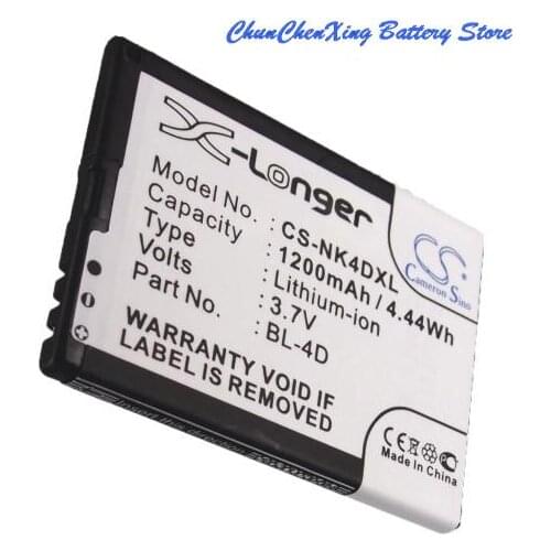 Cameron Sino Battery BL-4D for Nokia E5,E7,N8,N97,N4D110J for BLU 2,for EBest/Polaroid G6,for Nexian 001,BL22 for NGM/Texet B410