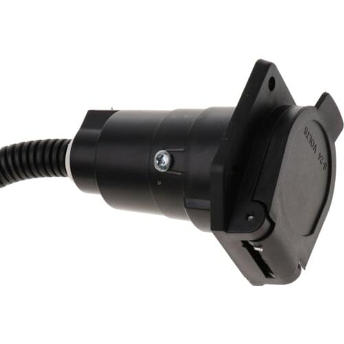 Auto Replacement 4 Pin to 7 Pin Car RV Truck Trailer Wiring Adapter Plug Converter