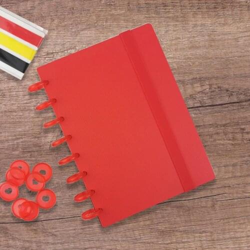 Mushroom Hole Loose Leaf Stripe Notebook Index Page Divider Binder A5 8Hole Diary Book Category Page DIY Plan Book Set Accessory