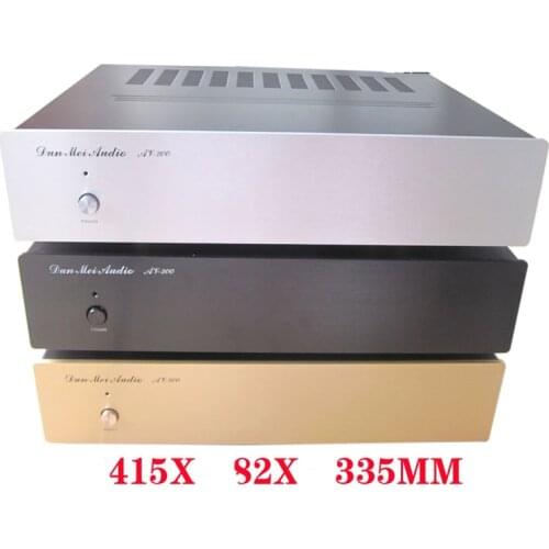Case size 420*85*345mm AV200 Pure power amp chassis Tube amp chassis Multipurpose Chassis AMP Enclosure amp case box DIY