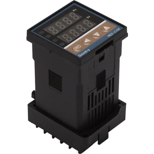 Multi-Input Digital Temperature Controller REX-C100 Professional Alarm 0℃-1300℃ for Electric Power Chemical Industry