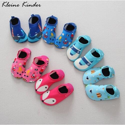 Children Swimming Aqua Barefoot Shoes Baby Girl Surf Diving Sock Shoes Home Outdoor Slipper Boy Kids Beach Water Sports Sneakers