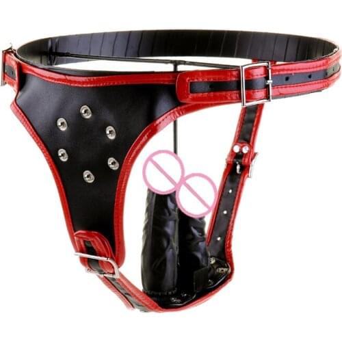 Lesbian Dildo Women Gay Chastity Belt Strapless Strap On Dildo Harness Lesbian Strapon Sex Toys For Women Men