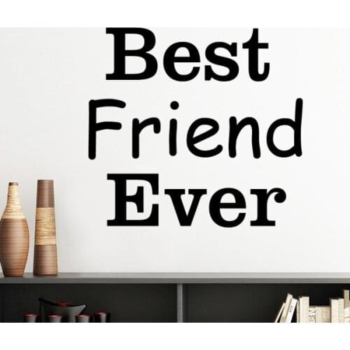 Best Boss Mom Friend Dad Grandpa Ever Office Worker Word Quotes Silhouette Removable Wall Sticker Art Decals Mural DIY Wallpaper