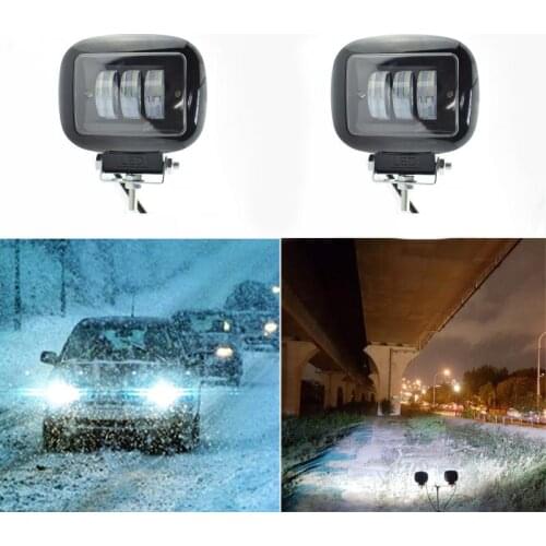 Motorbike headlights Work Lamp led Moto 12v50W 6500K pure white Spotlight headlamp car auxiliary driving lamp car accessories