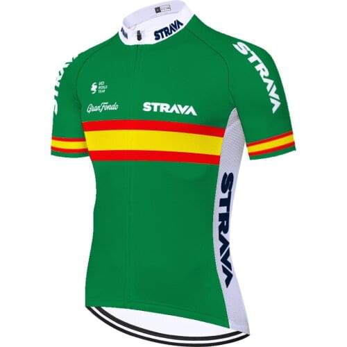 Strava Mallots Men Camisa Ropa Camiseta Masculino Maillot Cycling Jersey Mallot Ciclismo Hombre Verano Fietskleding Heren