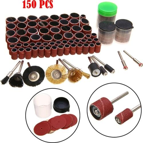 150pcs Electric Grinding Accessories Tool Accessories Set Polishing Rotating Polishing Kits For Dremel Accessory