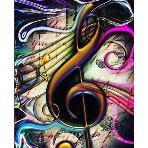 Painted Musical Still life Painting By Numbers Hand Painted Oil Painting Adult Child Picture Colouring Home Decor Unique Gift