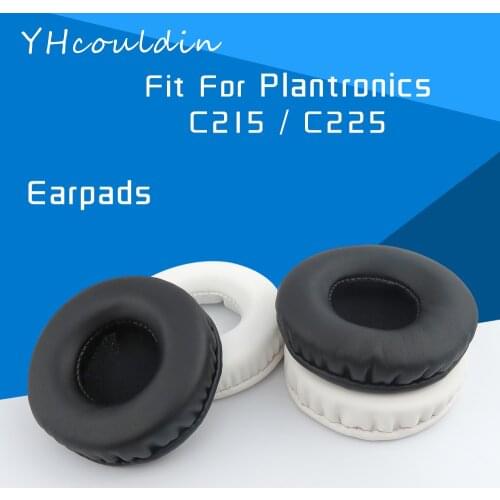 YHcouldin Earpads For Plantronics C215 C225 Headphone Accessaries Replacement Leather