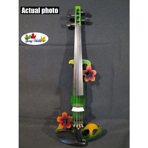 Newly model Song design streamline 4/4 electric violin,solid wood #5312