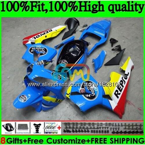 Injection For HONDA CBR 600RR Repsol blue 600 RR 600CC 600F5 F5 05 06 133BS.25 CBR600F5 CBR600 RR CC CBR600RR 2005 2006 Fairing