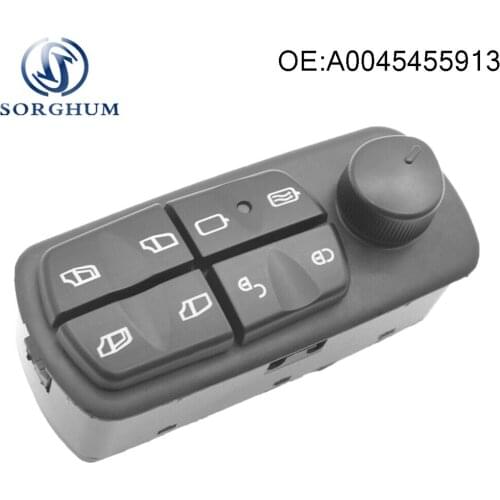 Power Window Control Switch A0045455913 0045455913 For Mercedes-Benz ATEGO AXOR 1998-2013