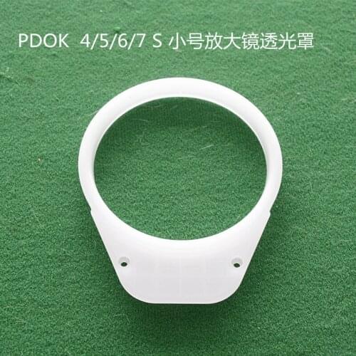 Plastic Clip Type Magnifier Lamp Cover Table Standing Style Magnifying Glass Fitting Loupe Accessories