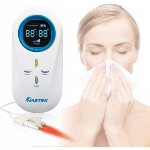 Dropshipping 2020 Cure Rhinitis Sinusitis Cold Laser Therapy Device Hypertension Nasal Irradiation Nose Health Care